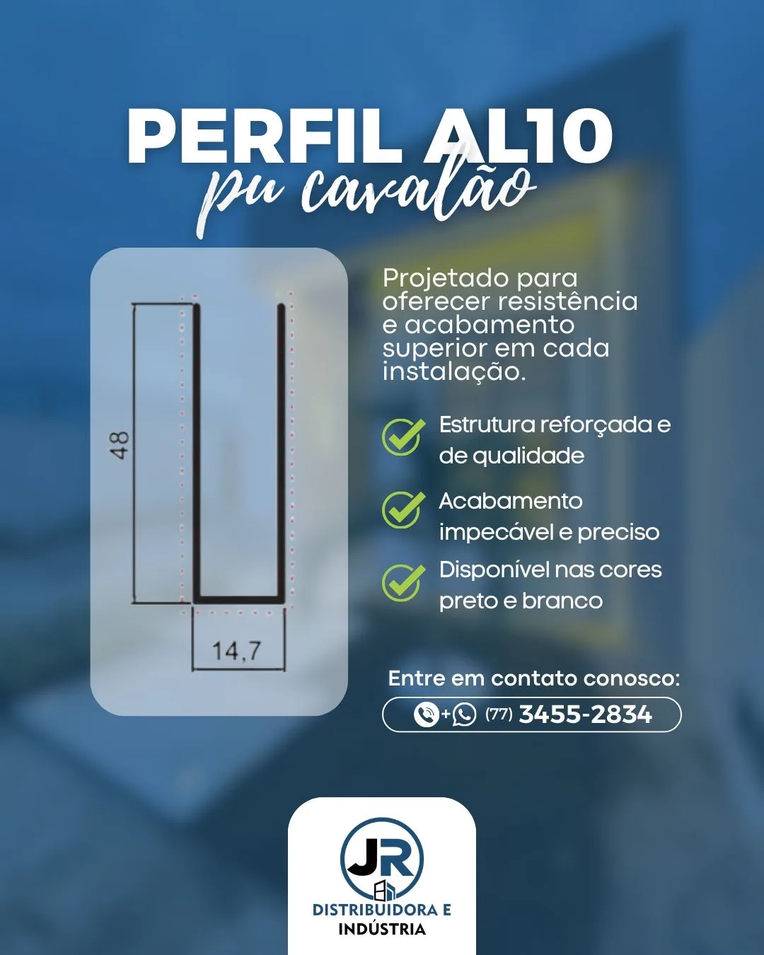 Perfil AL10 PU Cavalão